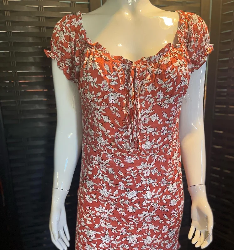 Breeana Rust Dress plus size