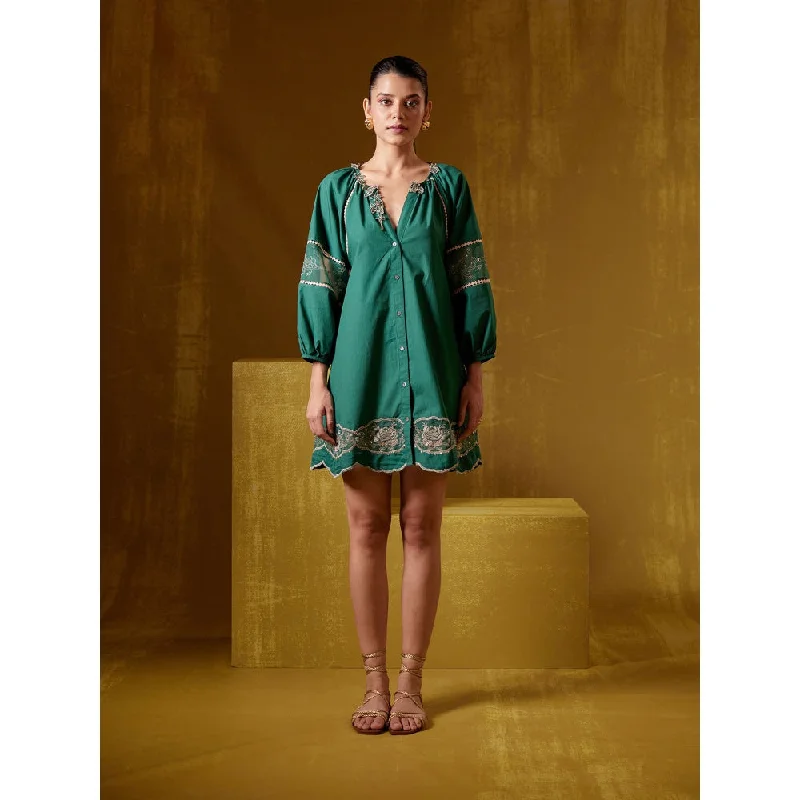 BUNKA Green Dress