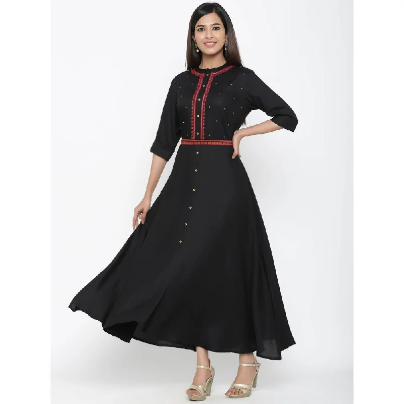 Juniper Black Embellished Dress