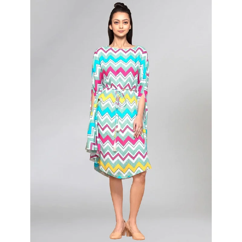 First Resort by Ramola Bachchan Multi Colour Dress