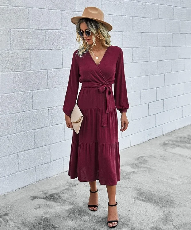 Sleeve-wine Red