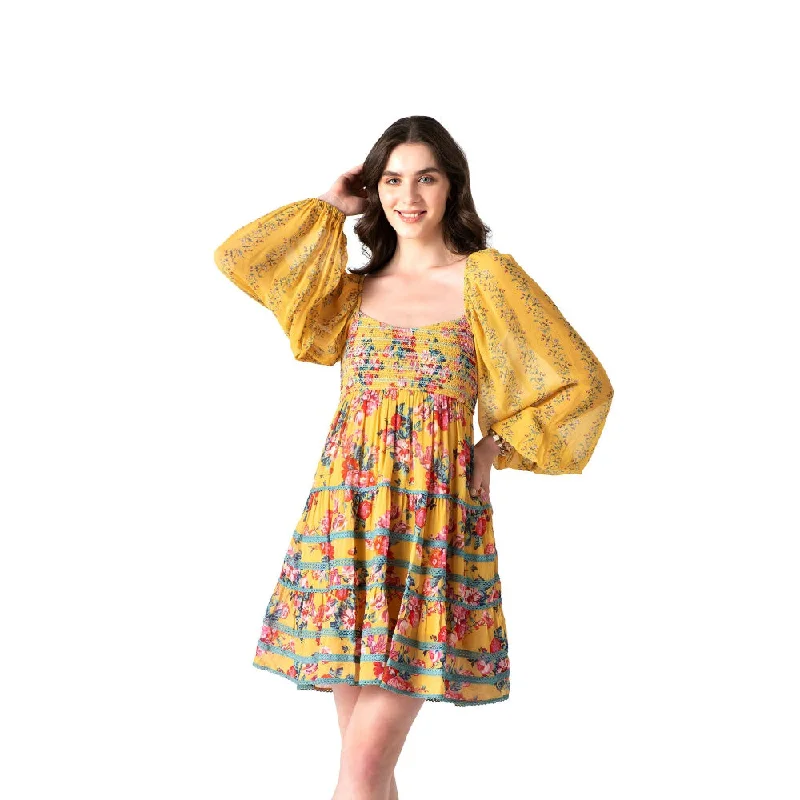 MIRIPRET Adele Yellow Dress
