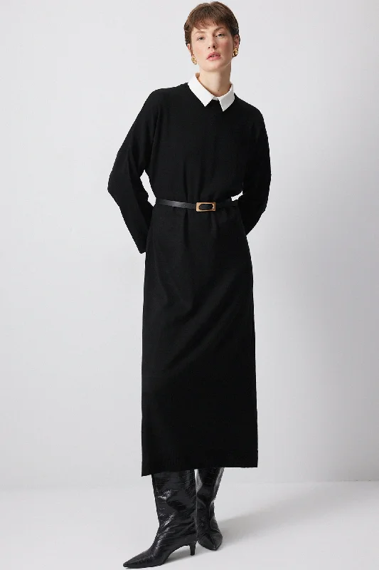 OVERSIZE KNIT DRESS