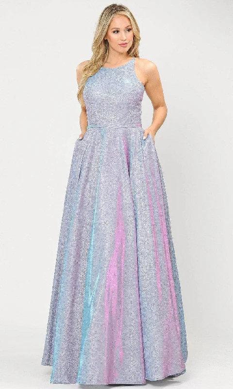 Poly USA 8436 - Sleeveless Glitter Dress