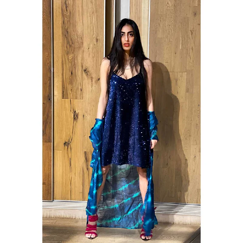 RAISHAA Blue Azure Dress