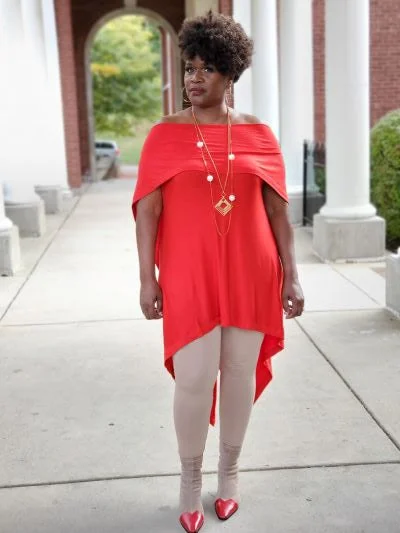 Handmade Deep Back Versatile Dress