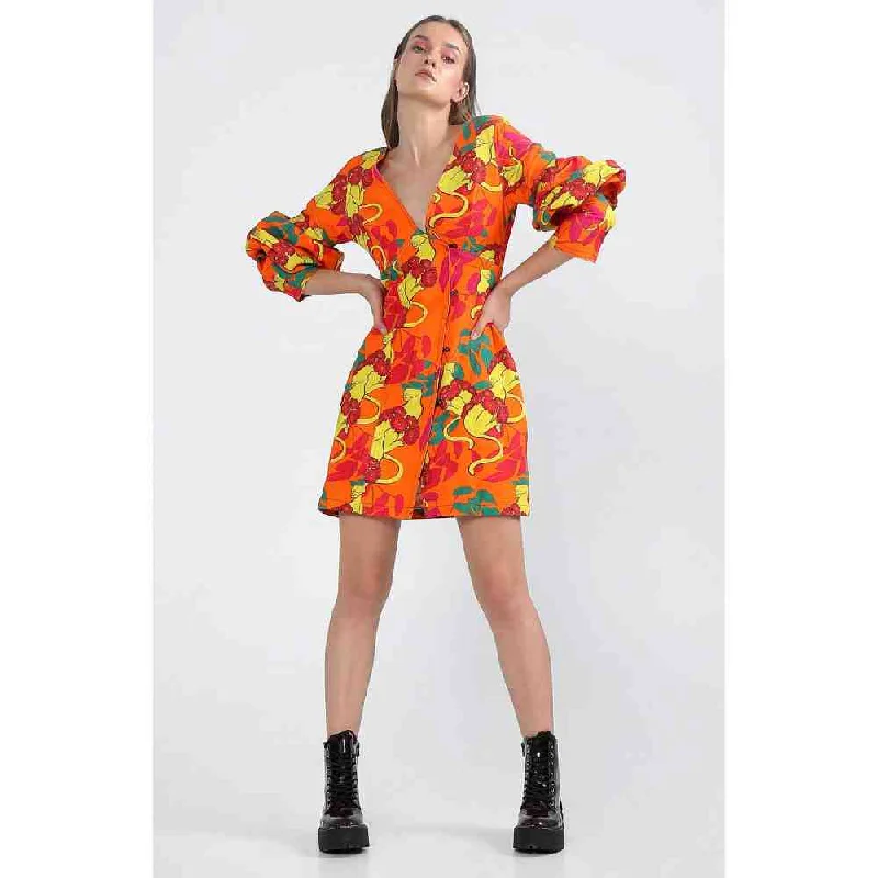 Ekastories The Orange Cat Dress