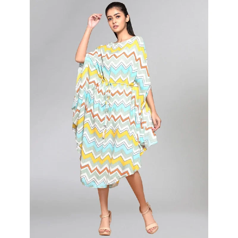 First Resort by Ramola Bachchan Multi Colour Dress