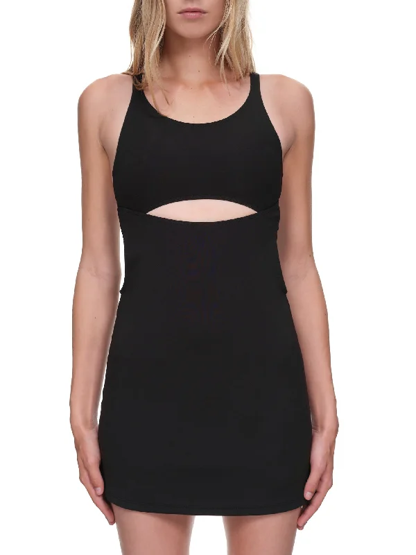 Sport Knit Dress (D1K-S22-BLACK)
