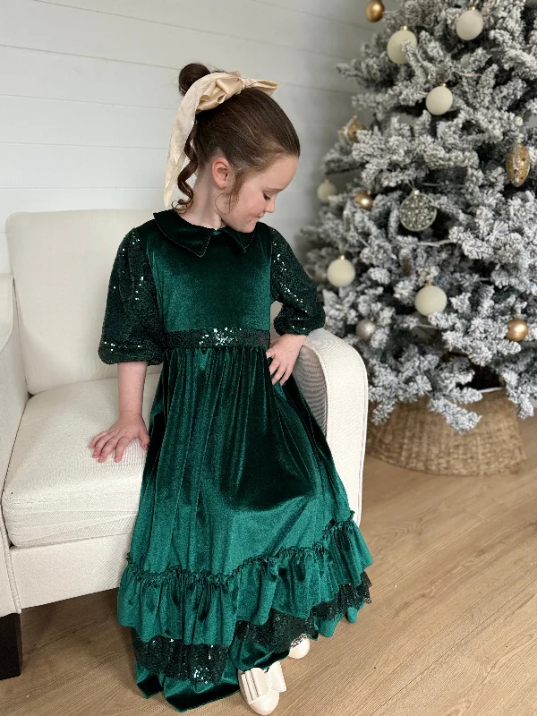 Girl's Sparkling At Midnight Dress