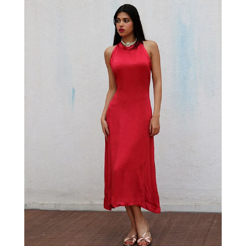 Chidiyaa Amaya Modal Silk Dress