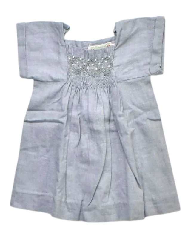 Bonpoint Smocked Dress 12-18M