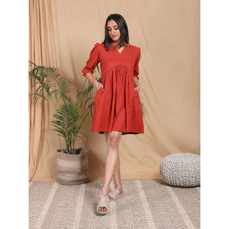 Mushio Dulari Dress with Deep Back