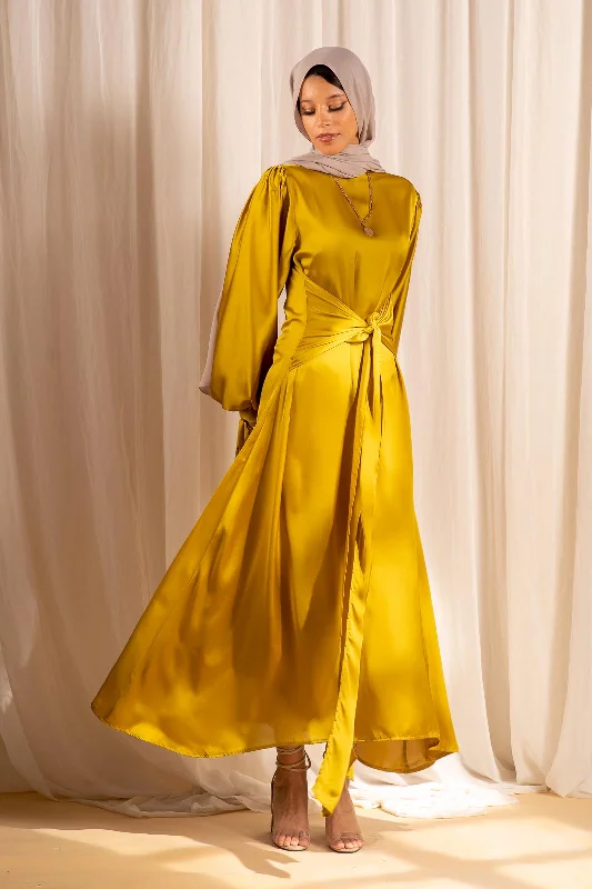 Nora Dress - Mustard