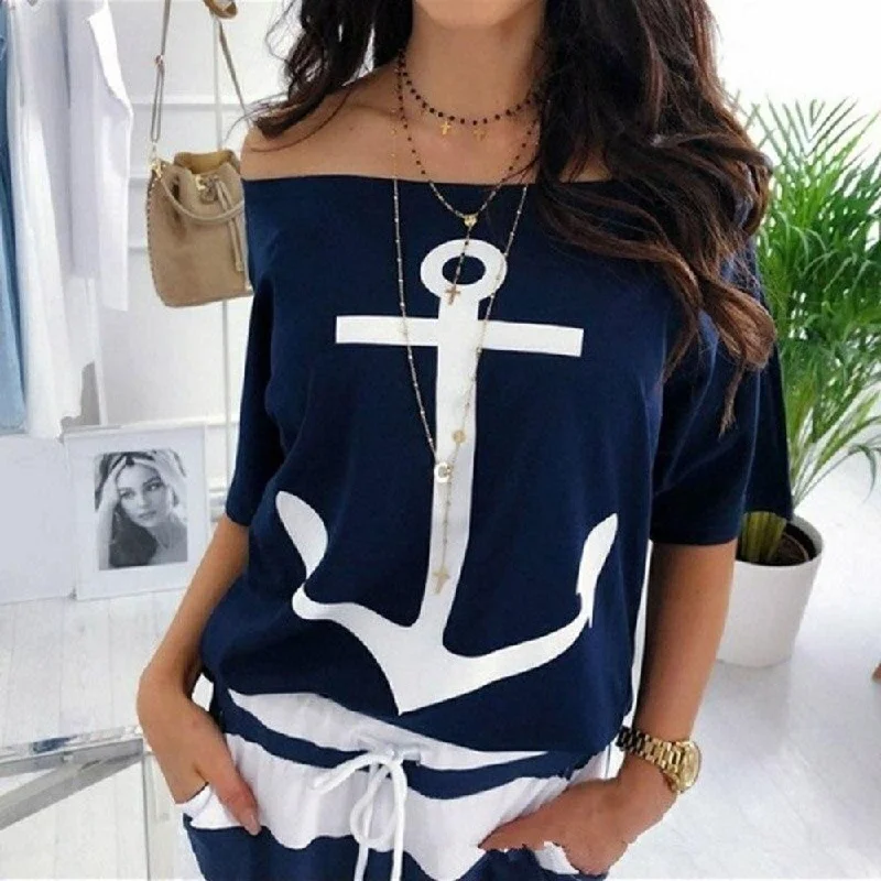 DARK Blue Top