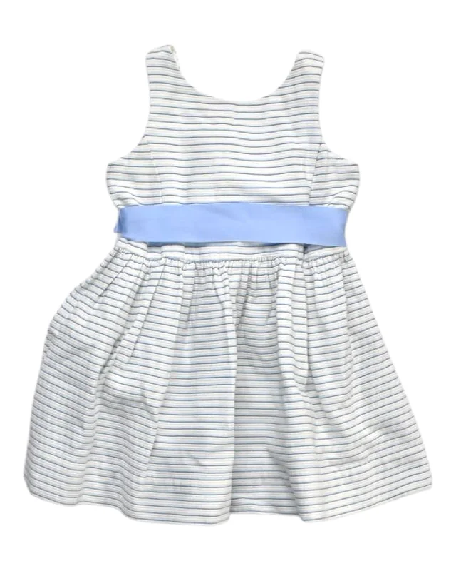 Polo Ralph Lauren Striped Dress With Blue Sash 2T