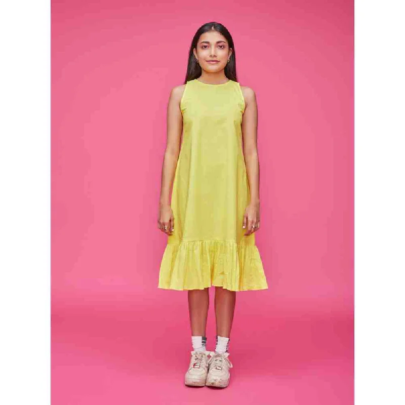Poppi Yellow Butterscotch Dress