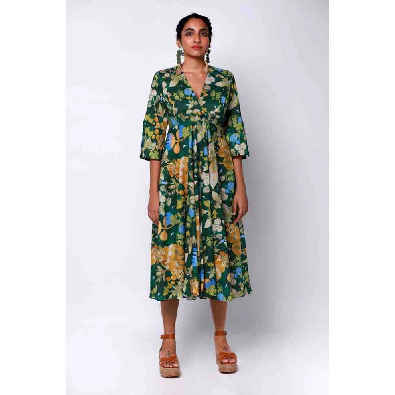 Ekastories Forest Montage Overlay Dress