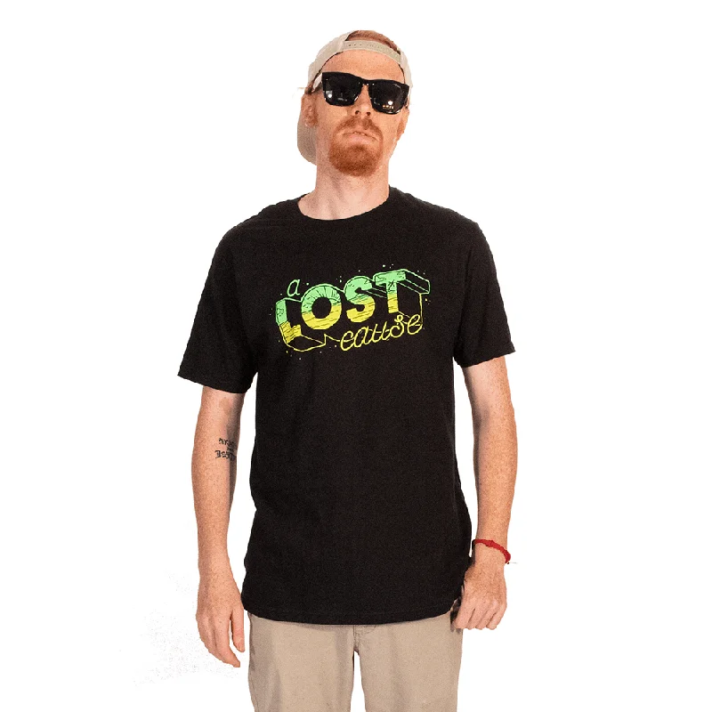 Green & Yellow Horizon T-Shirt Polka Dot Checkered Tartan