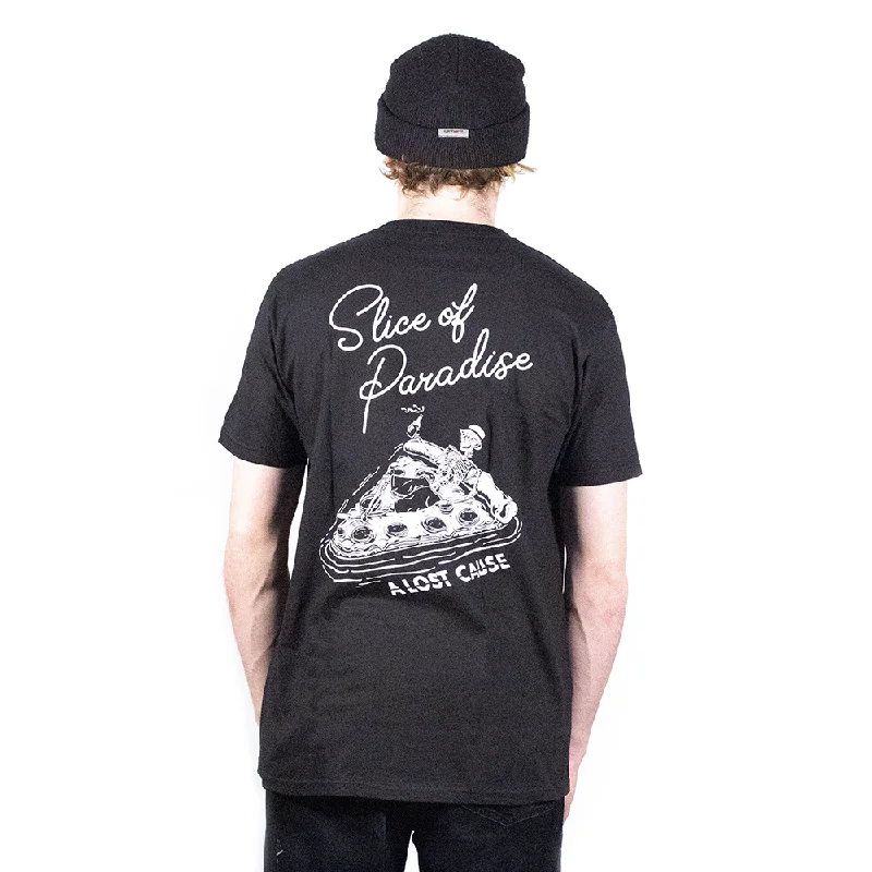 Slice Of Paradise T-Shirt Silk Blend Satin Velvet