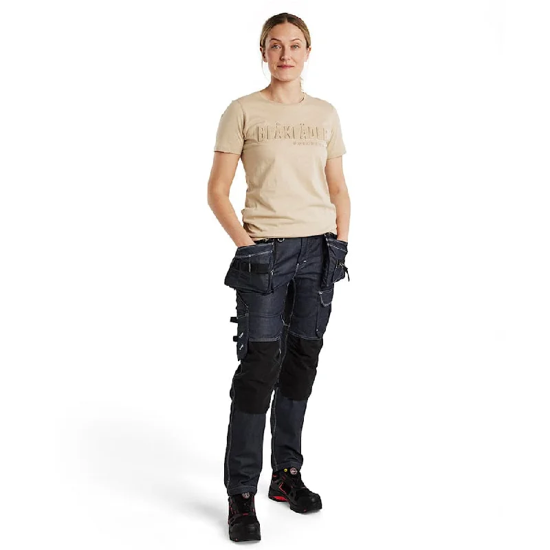Blaklader 3431 Women's Work 3D T-Shirt Cotton Fabric Linen Fabric Terry Fabric