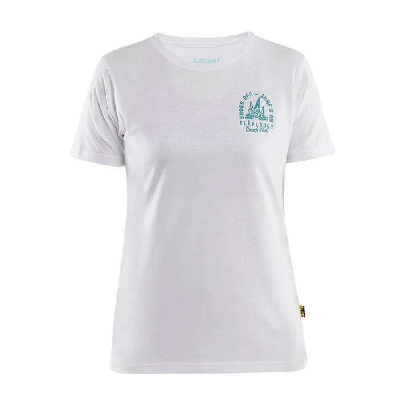 Blaklader 9417 Women's T-shirt Blåkläder Beach Club Print Jacquard Patchwork