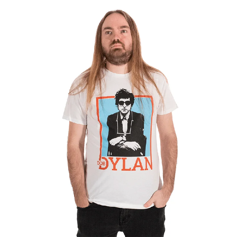 Bob Dylan | Name Outline T-Shirt Wool Fabric Cashmere Fabric Tweed Fabric