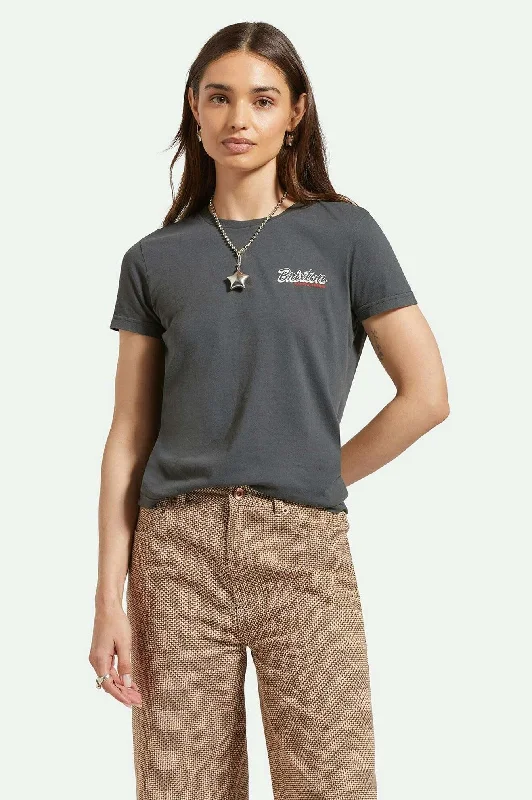Brixton Speed & Service Fitted Crew T-Shirt Boxy Fit Fitted Loose