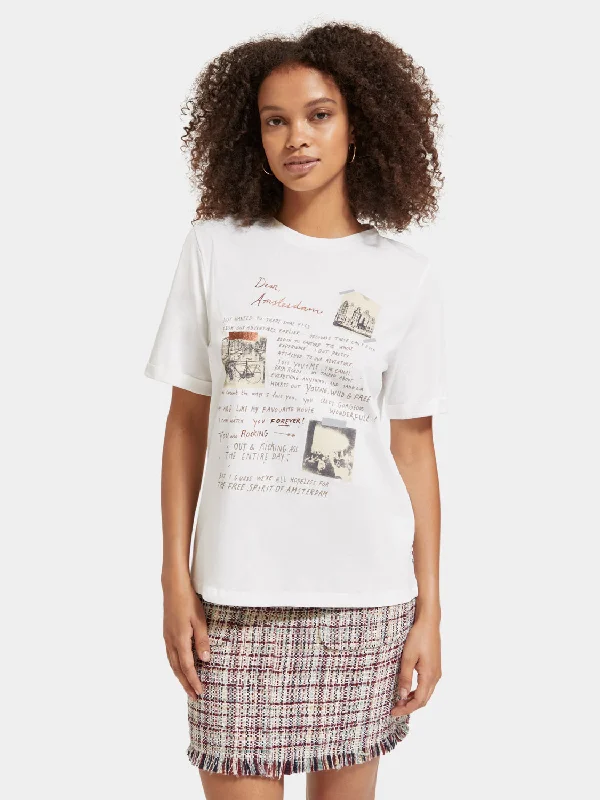 Dear Amsterdam relaxed-fit t-shirt Graphic T-Shirt Round Neck Polyester