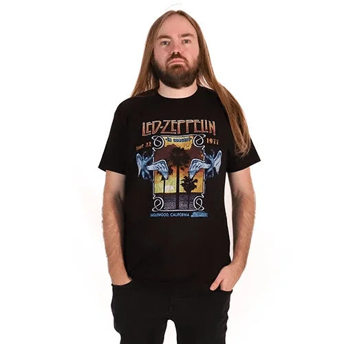 Led Zeppelin | Inglewood T-Shirt Mesh Blend Leather Blend Suede Blend