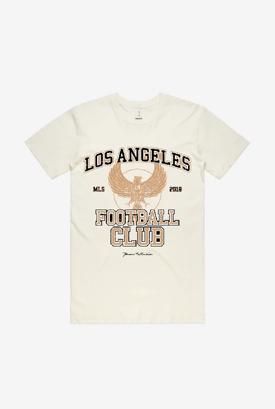 Los Angeles FC Premium T-Shirt - Natural Anti-Pilling Machine Wash Handmade