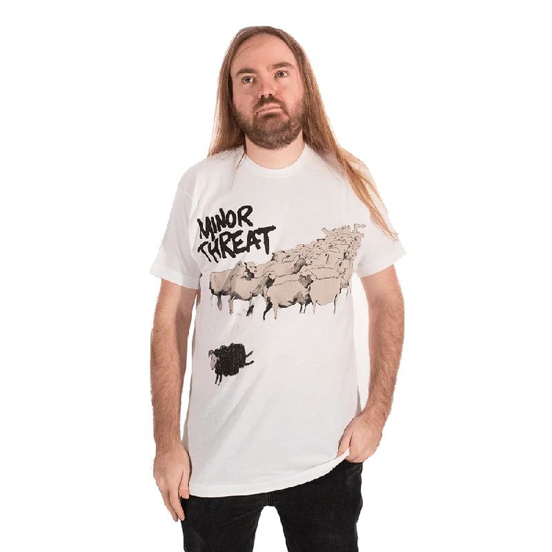 Minor Threat | Out Of Step T-Shirt Hooded Caped Shawl Collar
