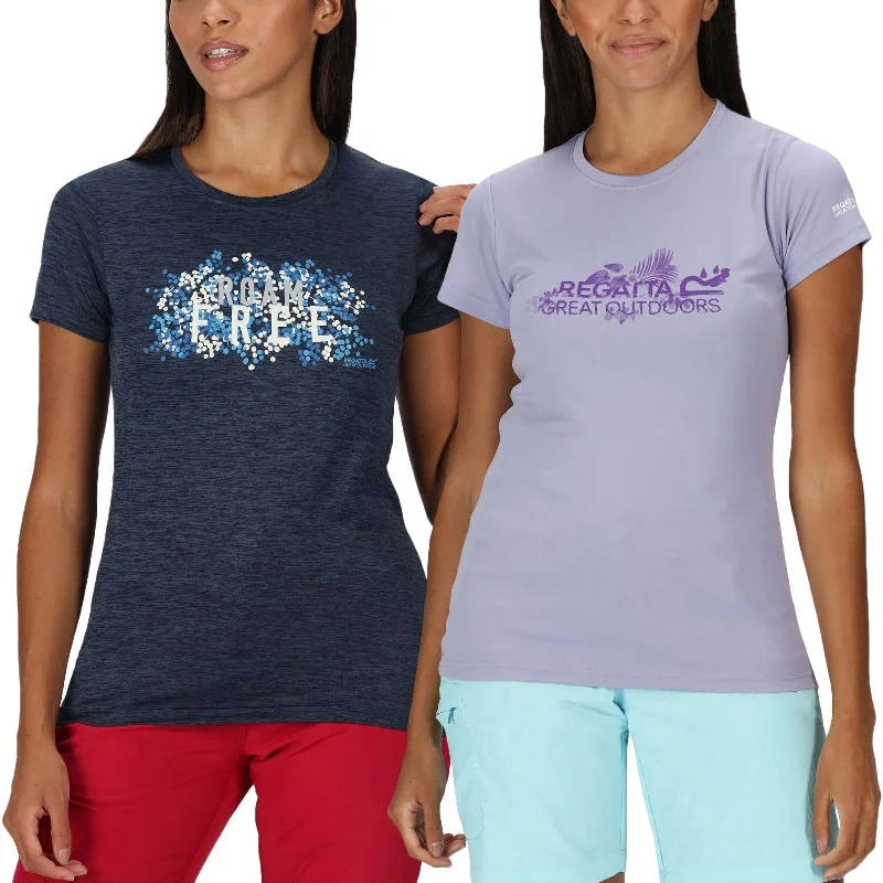 Regatta Womens Fingal V Graphic T-Shirt Elegant Classic Vintage