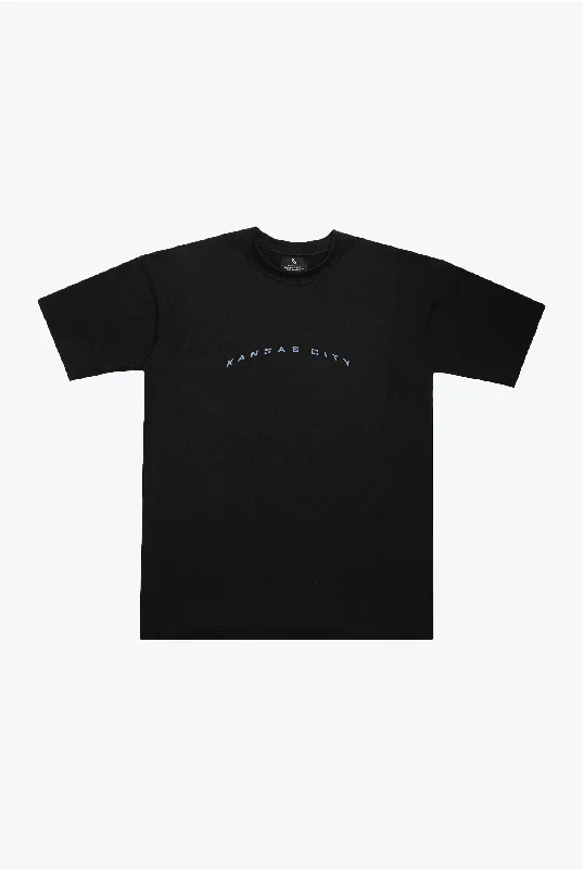 Sporting Kansas City Essentials Heavyweight T-Shirt - Black Houndstooth Herringbone Solid Sporting Kansas City Essentials Heavyweight T-Shirt - Black Houndstooth Herringbone Solid