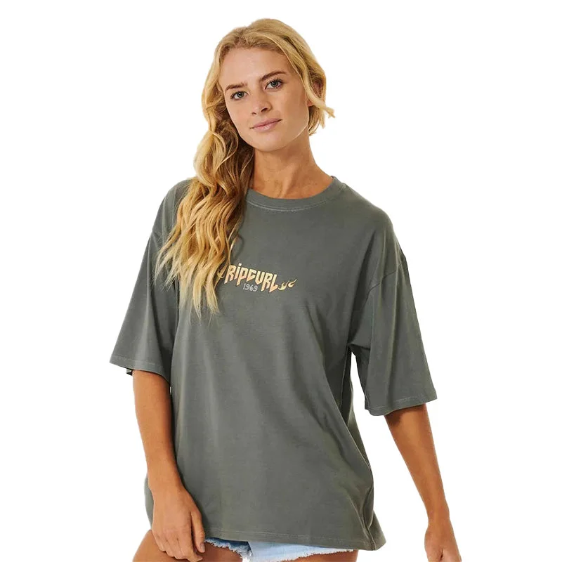 Women's Tour Heritage S/S T-Shirt Collared Crew Neck Turtle Neck