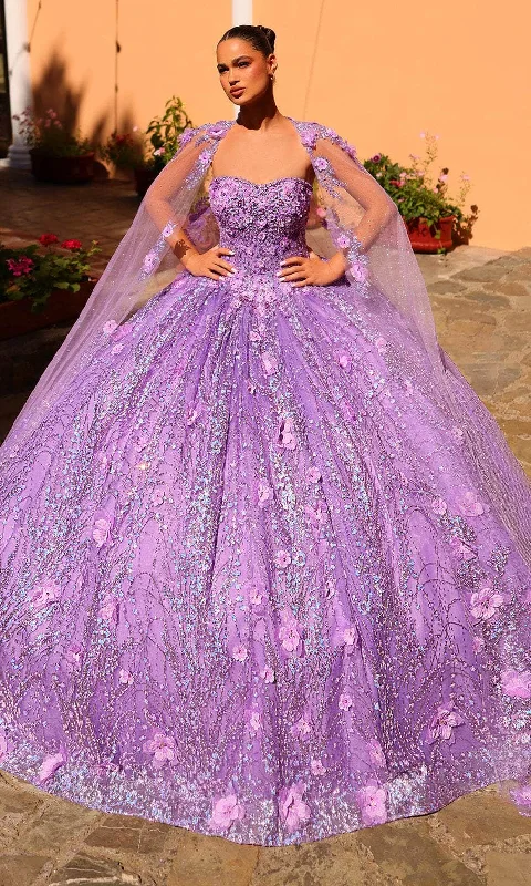 Amarra 54248 - Detachable Cape Sweetheart Ballgown Tunics Handmade artisanal