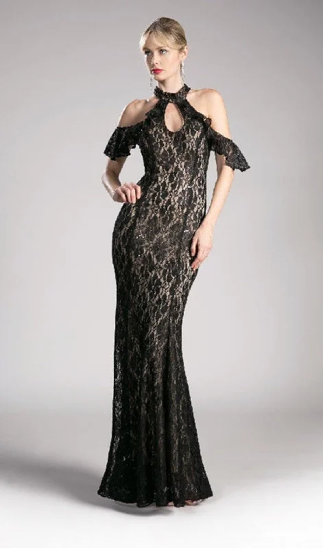 Black S Cinderella Divine C0701 Fitted Long Dress Formal Sale Maxi Flowy Bohemian