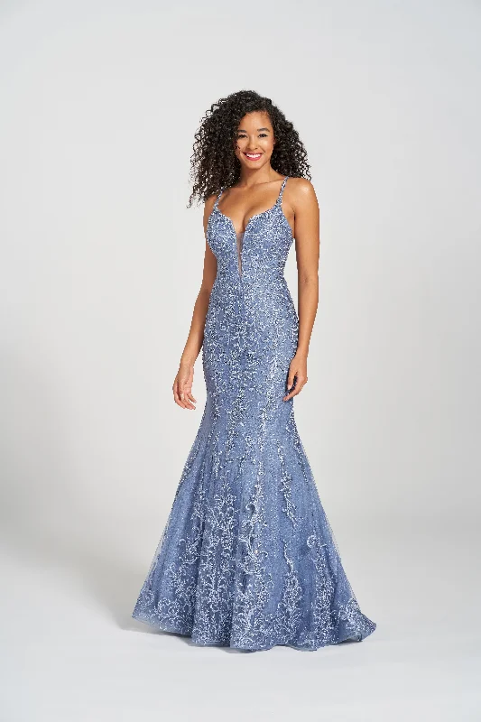 Colette CL12220 Beaded Formal Prom Glitter Long Dress Tunics Velvet soft