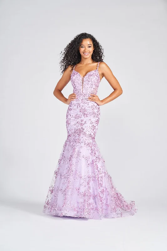 Colette CL12242 Mermaid Formal Prom Glitter Long Dress Tunics Distressed trendy