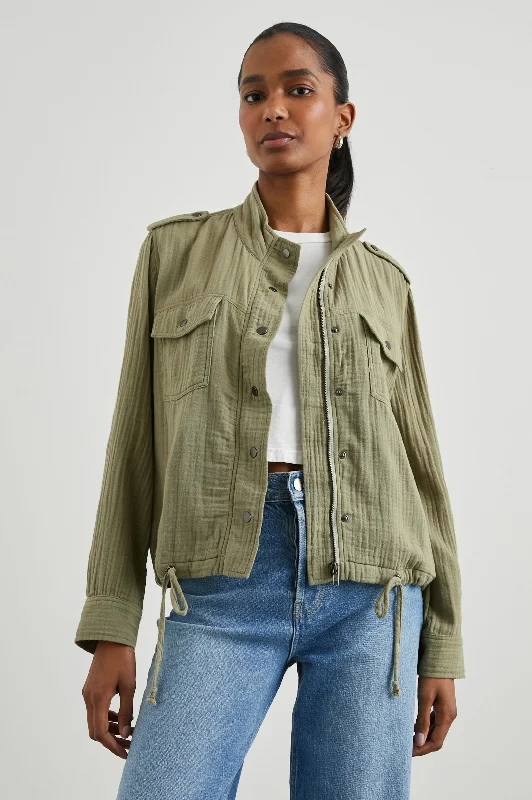 COLLINS JACKET - GAUZE MERMAID Notch Collar Jacket Peter Pan Collar Jacket Cowl Neck Jacket COLLINS JACKET - GAUZE MERMAID Notch Collar Jacket Peter Pan Collar Jacket Cowl Neck Jacket