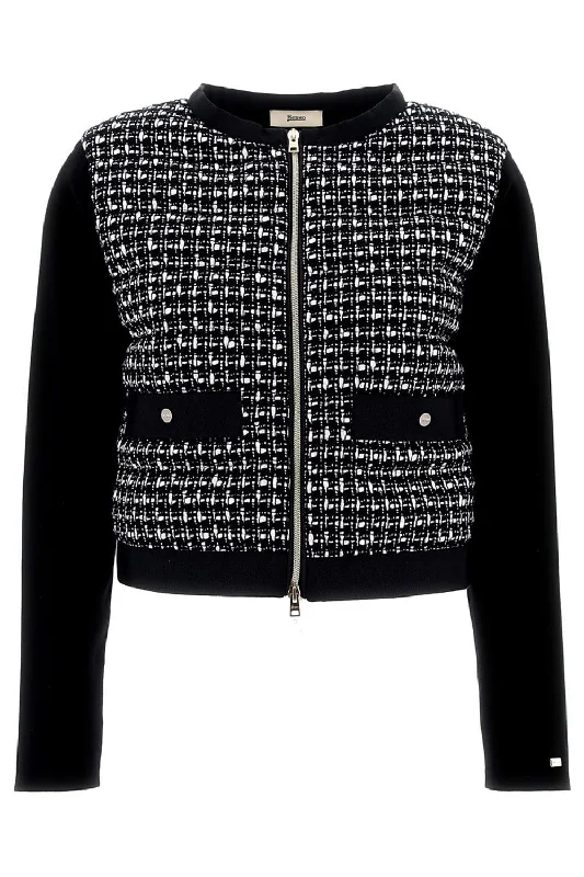 Embellished Short Jacket Denim Jacket Leather Jacket Suede Jacket