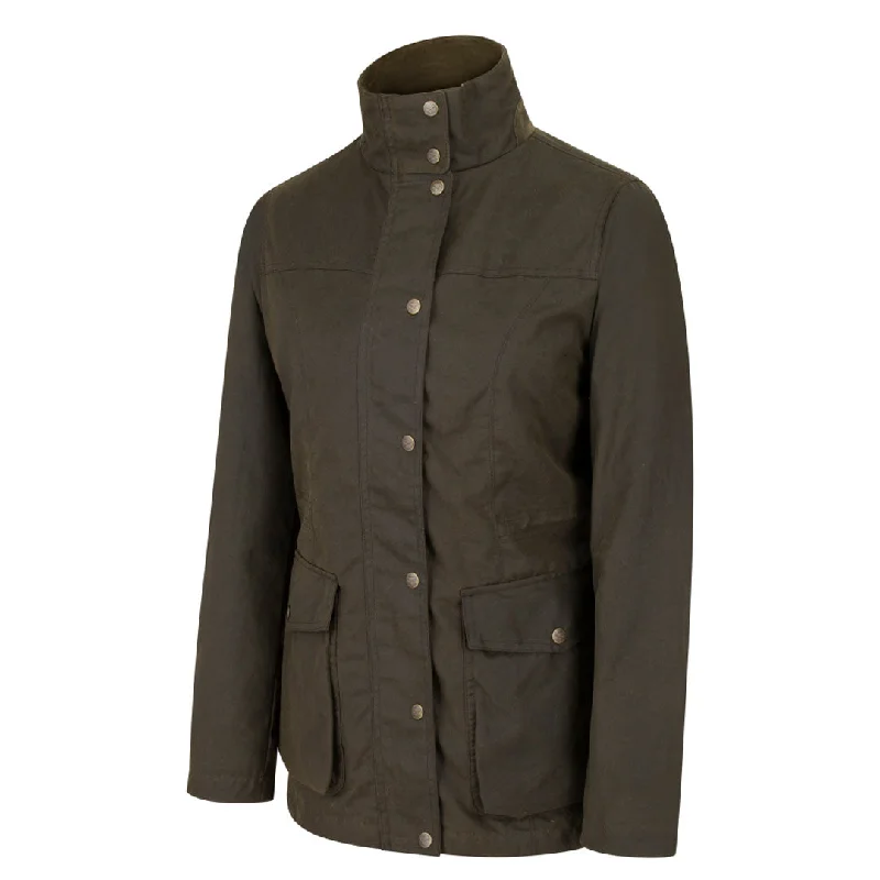 Hoggs of Fife Caledonia Ladies Waxed Jacket Lace Jacket Ribbed Jacket Sequined Jacket