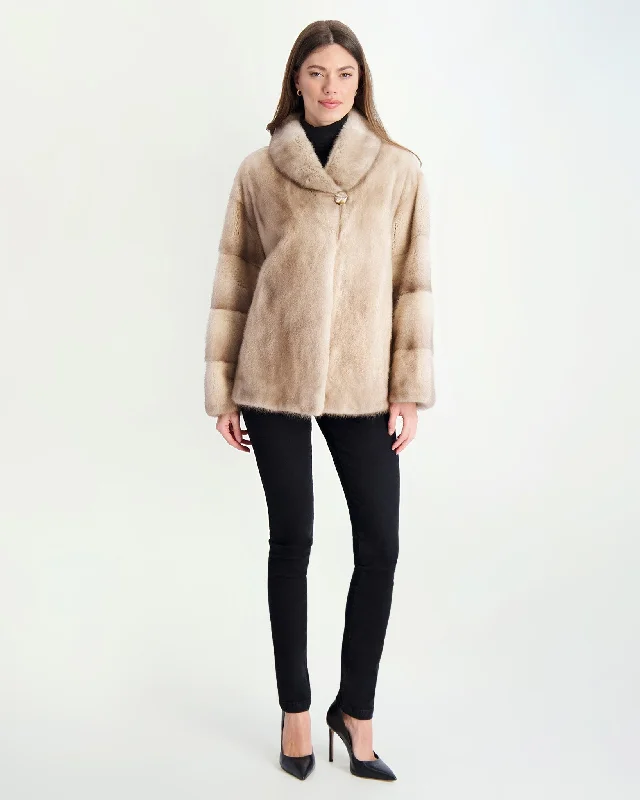 Mink Jacket Jersey Jacket Tulle Jacket Batik Jacket