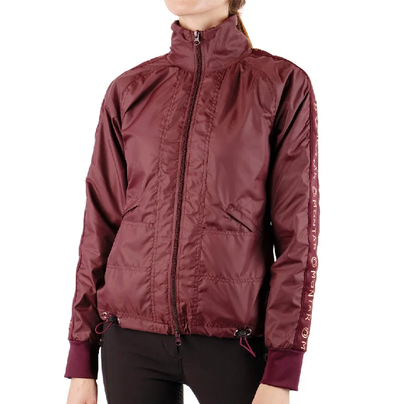 Montar Frida Rose Gold Detail Ladies Jacket Hoodie Zip-Up Jacket Button-Up Jacket