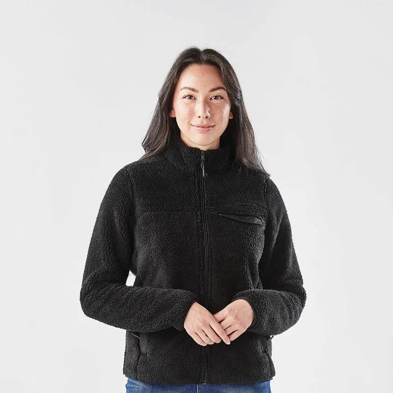 Women's Bergen Sherpa Fleece Jacket - DLX-1W Collared Jacket Crew Neck Jacket Turtle Neck Jacket Women's Bergen Sherpa Fleece Jacket - DLX-1W Collared Jacket Crew Neck Jacket Turtle Neck Jacket