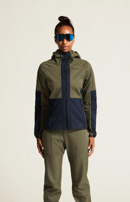 WOMEN'S CORE BACKCOUNTRY HOOD JACKET Toggled Jacket Drawstring Jacket Belted Jacket