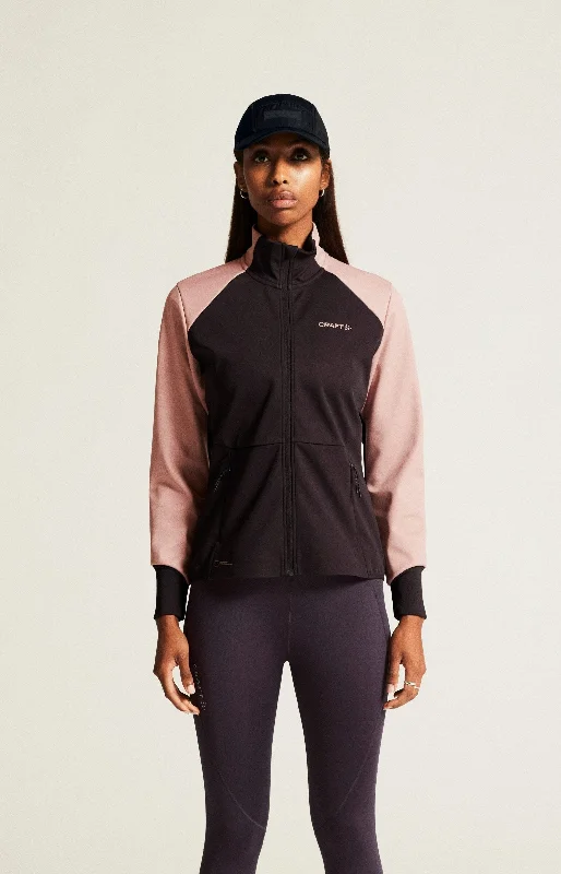 WOMENS CORE XC SKI TRAINING JACKET Hooded Jacket Caped Jacket Shawl Collar Jacket