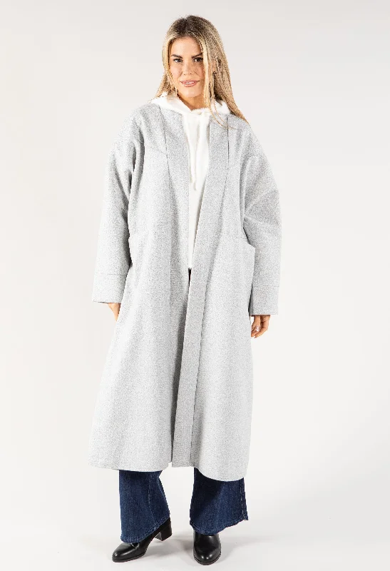 Oversized Soft Touch Coat Polished Tailored Coat