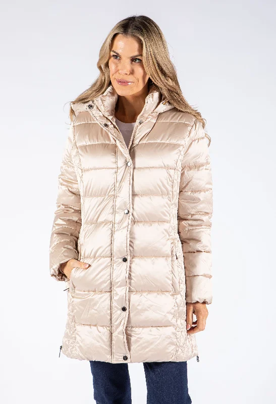 Puffer Coat Hooded Puffer Anorak