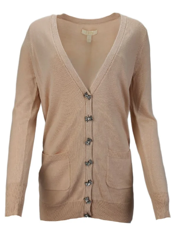 ERIN Women's Pink Blush Sweater #Ko3pf12 X-Small NWT Handmade Hand-knitted Hand-woven ERIN Women's Pink Blush Sweater #Ko3pf12 X-Small NWT Handmade Hand-knitted Hand-woven
